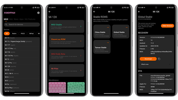 MIUI 14 Les Smartphones Xiaomi Redmi Et Poco Qui Recevront Android 13