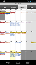 CalenGoo - une application calendrier personnalisable et widgetisable