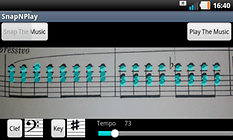 SnapNPlay – Dein Android wird zum Pianisten!