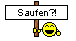 saufen schild