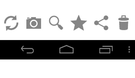 menu button