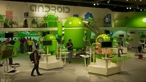 Android Land no MWC: o mundo dos robôs verdes