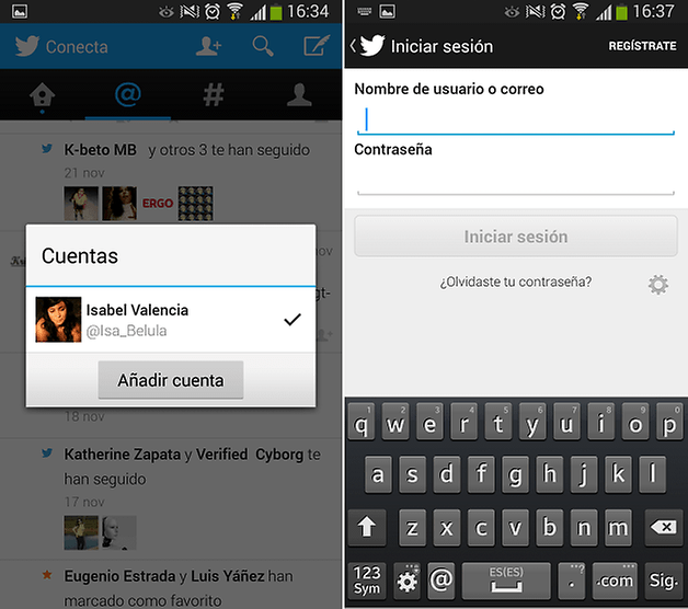 cuentas android 2