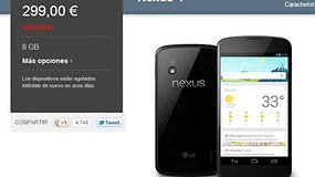 Se retrasan los pedidos del Nexus 4 unas 3 semanas
