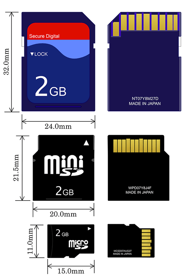 1000px SD Cards