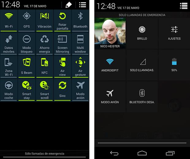 Touchwiz vs Stock Android 5