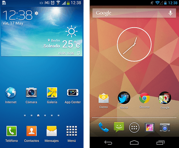 Touchwiz vs Stock Android