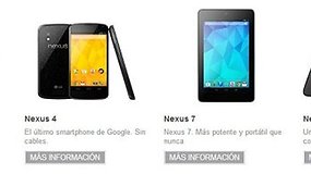 Nexus 4 y Nexus 10: ¡Mañana comienzan los pedidos con envío inmediato!