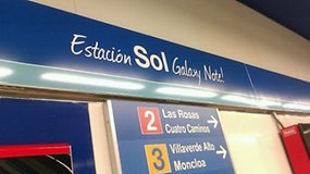 Samsung Galaxy Note vira nome de estação de metrô em Madri