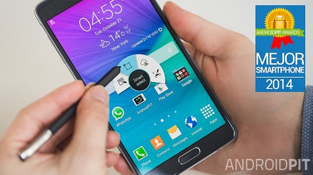 Samsung Galaxy Note 4 mejor smartphone