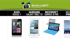 [Comparação] Nexus 7, Samsung Tab 2 7.0, iPad 3 e Microsoft Surface