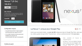 Achetez dès maintenant la Nexus 7 à 199 euros sur le Playstore