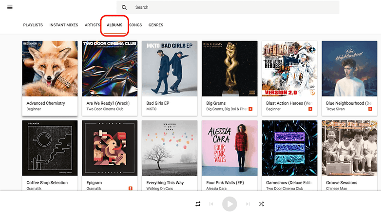 google play zeneböngésző verzió albumaim