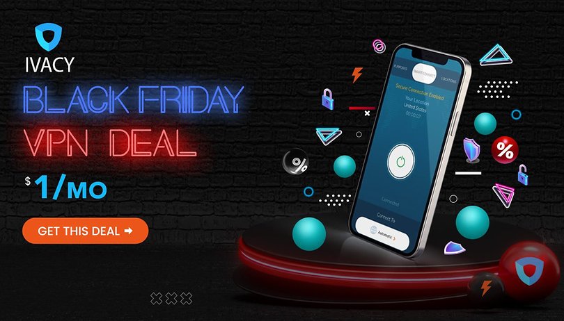 Ivacy VPN Black Friday offer: Streaming VPN at only $1 per month!