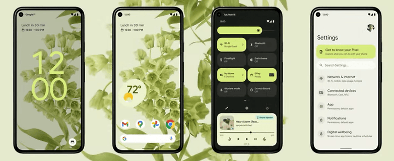 Android 12 UI