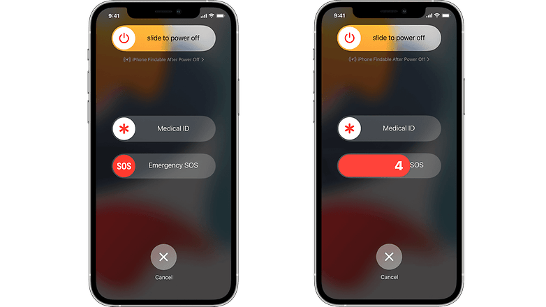 Apple SOS Emergency call