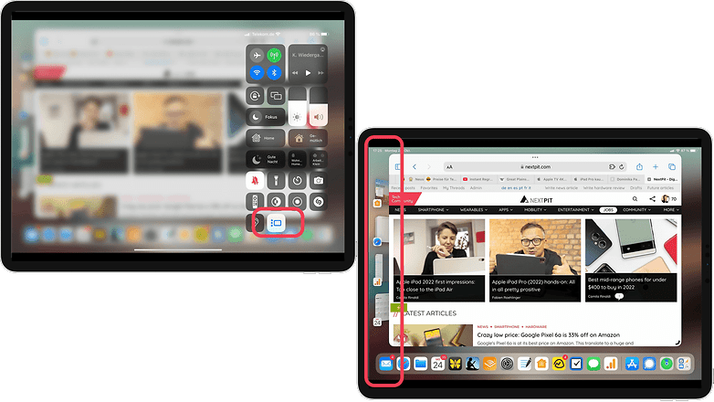 Apple iPadOS 16 screenshot shows how the level manager feature works
