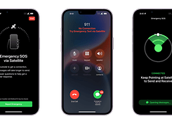 Apple Emergency SOS Satellite UI 1