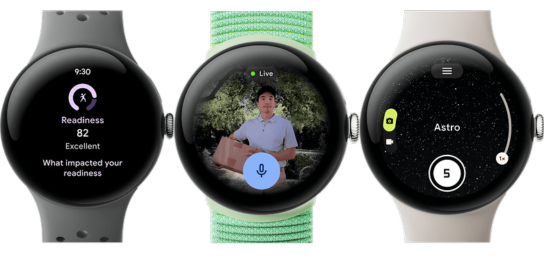 Google Pixel Watch 3 user interface in detail