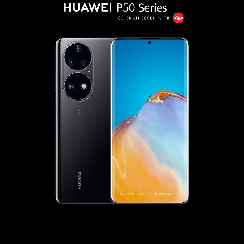 Huawei event P50 camera leak