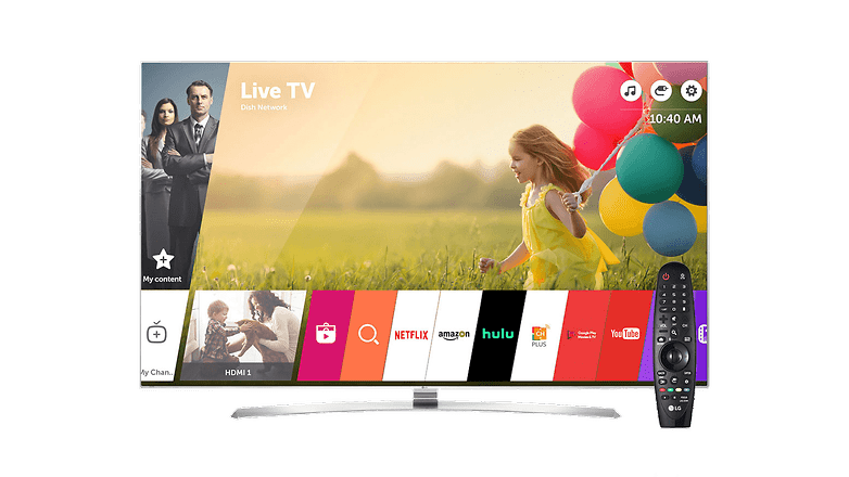Smart TV UI: LG