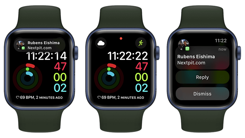 Az Apple Watch WhatsApp értesítést jelenít meg