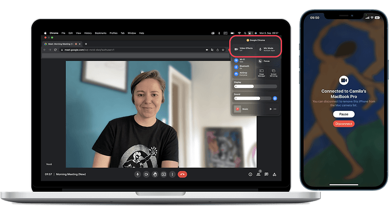 How to enable Continuity Camera iPhone and Mac