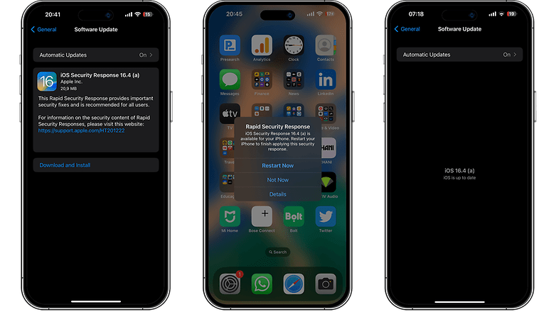 Apple, mise à jour de sécurité, iOS 16.4 a