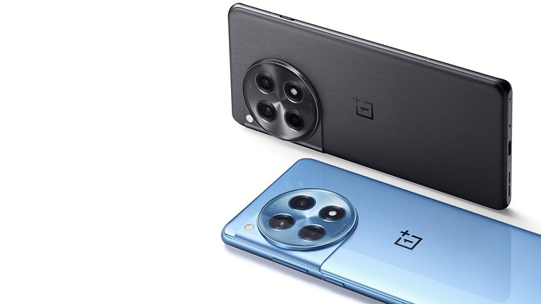 OnePlus 12R variants highlighted in blue and gray colors