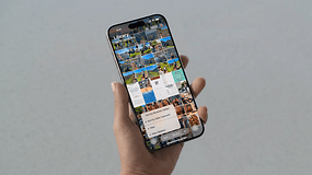 Screenshot der Fotos-App unter iOS 18