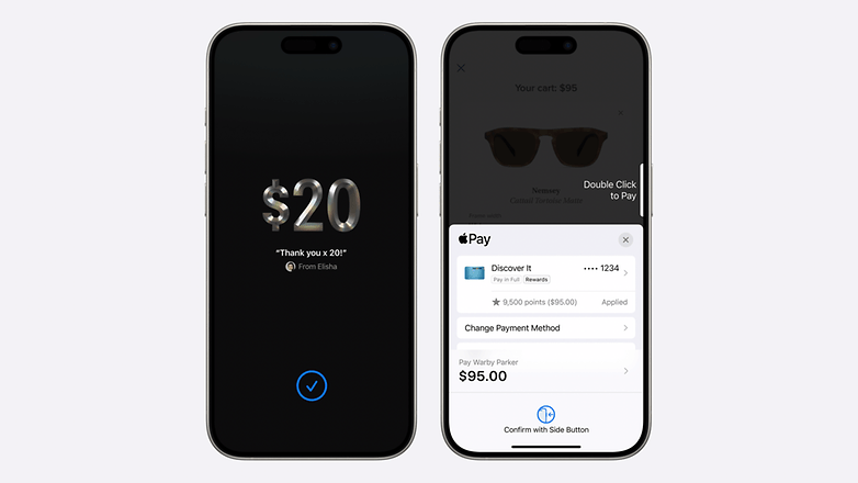 Captures d'écran de la nouvelle application pour iPhone Apple Wallet d'iOS 18.