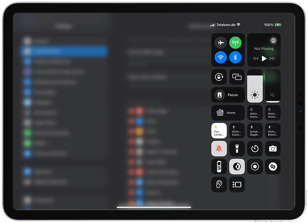captures d'écran Apple iPad montrant comment activer la fonctionnalité Stage Manager