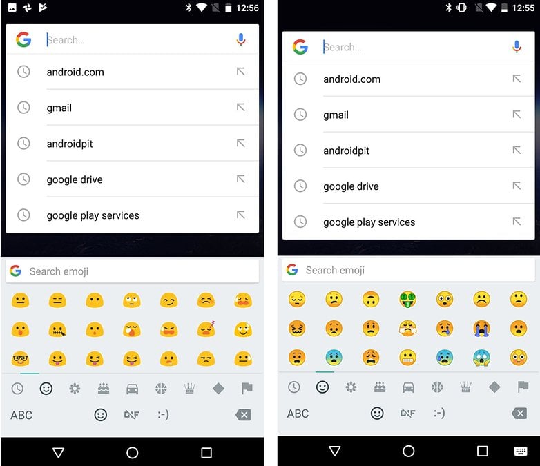 Выход андроид 6. Как изменить эмодзи на андроид. Android Oreo Emoji. Как обновить эмодзи на андроид. Соответствие смайликов андроида и айфона.