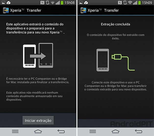 App xperia transfer app