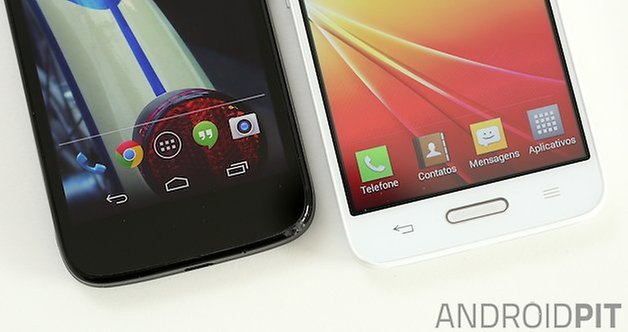 Moto G L 70 comparacao botoes