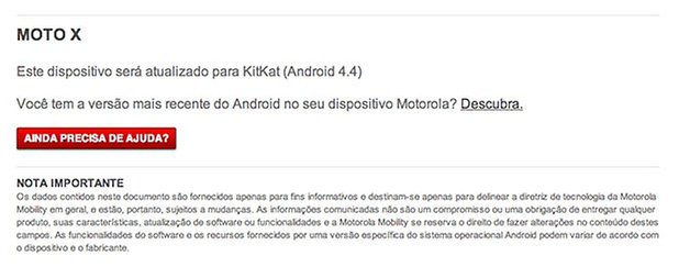 Motorola Android 4 4 Moto X