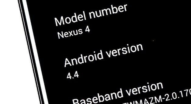Nexus 4 atualizacao 4 4