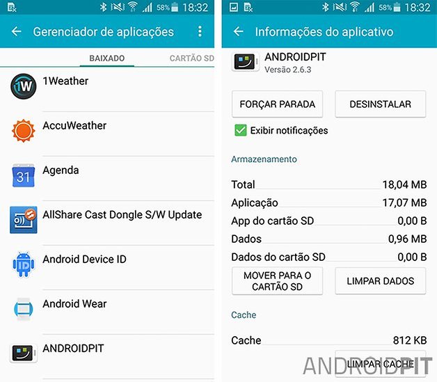 apps galaxy s5 problemas solucoes