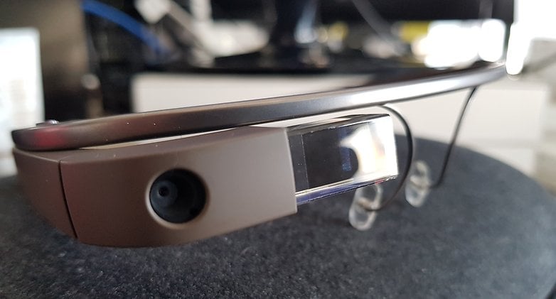 Google Glass Nahaufnahme