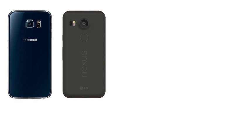 Nexus 5x galaxy s6 comparativo