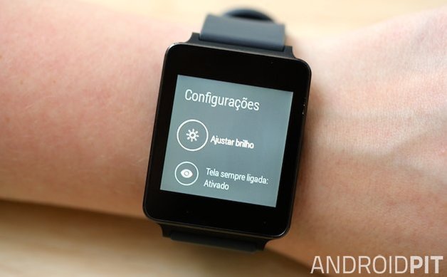 LG G Watch configuracoes
