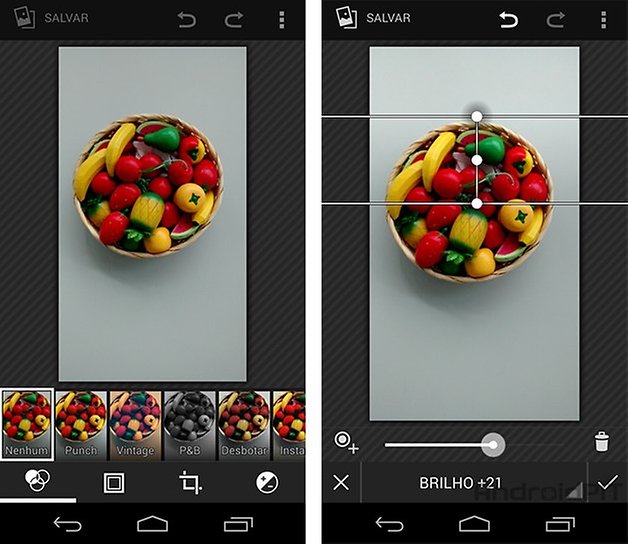 Moto G Android kitkat editor imagem