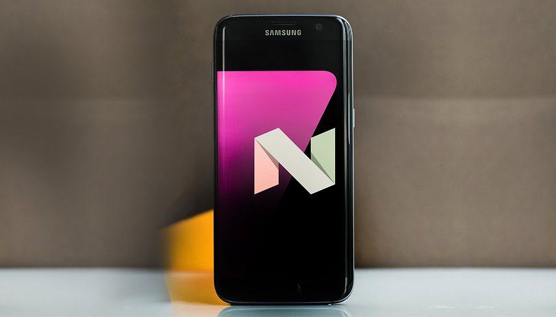 Samsung galaxy s7 edge nougat