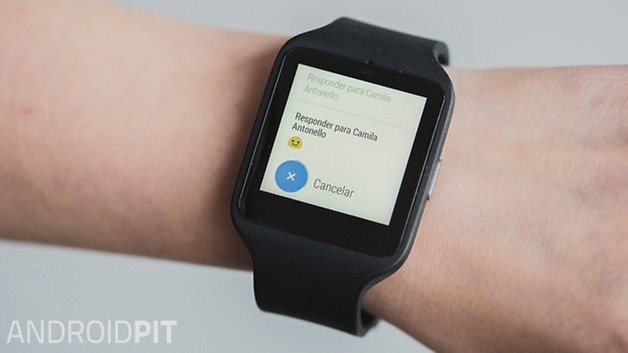 Sony smartwatch 3 review resposta whatsapp app