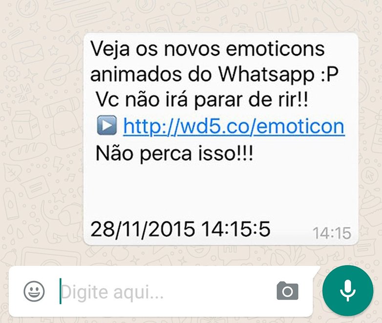 whatsapp emoticon virus
