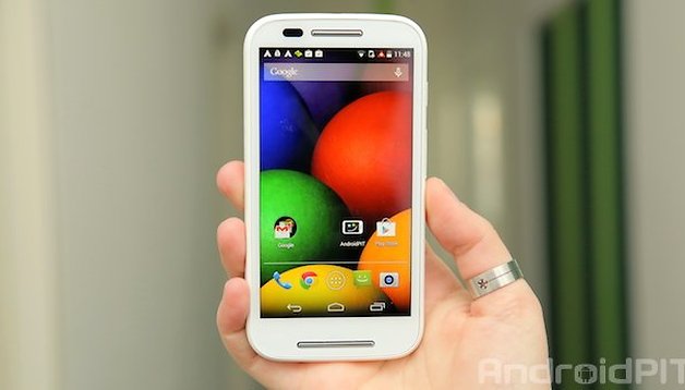 moto e front