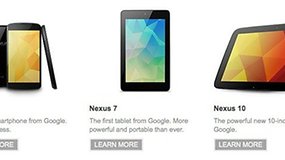 Hands-On dos novos dispositivos da Google: Nexus 4 e Nexus 10