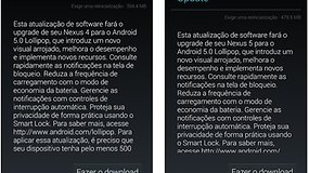 Dispositivos Nexus começam a receber atualização OTA para Android 5.0 Lollipop no Brasil