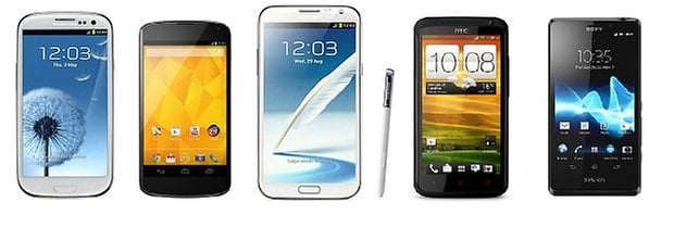 top smartphone 2012
