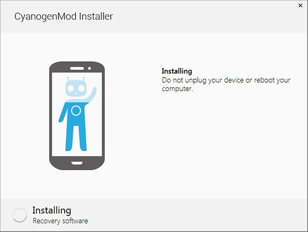 cyanogenmod installer cm ready install recovery